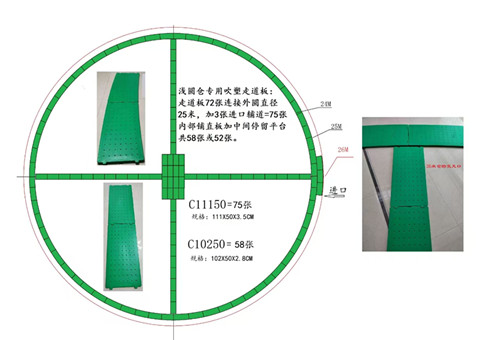 糧面走道板在淺圓倉(cāng)如何鋪設(shè)？